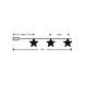 Modee Kerstverlichting met Sterren - 1.2 Meter - 10 LED's - Op Batterij Modee Kerstverlichting met Sterren - 1.2 Meter - 10 LED's - Op Batterij
