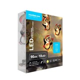 Modee OP=OP Kerst Lichtsnoer met Pinguïns - 1.2 Meter - 10 LED's - Op Batterij