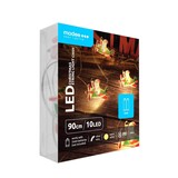 Modee Kerst Lichtsnoer met Kerstmannetjes - 1.2 Meter - 10 LED's - Op Batterij Modee Kerst Lichtsnoer met Kerstmannetjes - 1.2 Meter - 10 LED's - Op Batterij