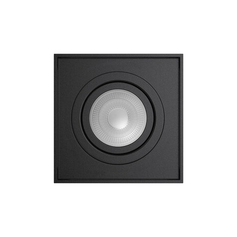 Braytron LED Plafondspot - 1xGU10 - 97x97x125mm - IP20 - Aluminium - Zwart Braytron LED Plafondspot - 1xGU10 - 97x97x125mm - IP20 - Aluminium - Zwart