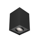 Braytron LED Plafondspot - 1xGU10 - 97x97x125mm - IP20 - Aluminium - Zwart Braytron LED Plafondspot - 1xGU10 - 97x97x125mm - IP20 - Aluminium - Zwart