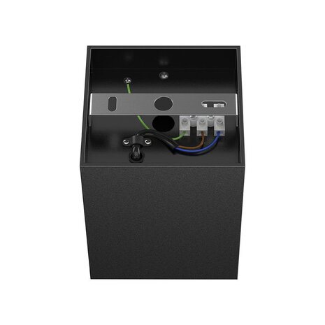 Braytron LED Plafondspot - 1xGU10 - 97x97x125mm - IP20 - Aluminium - Zwart Braytron LED Plafondspot - 1xGU10 - 97x97x125mm - IP20 - Aluminium - Zwart