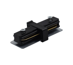Braytron 1-Fase Spanningsrail - doorverbind connector  - Zwart