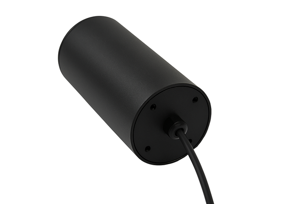 LCB LED 1-Fase Spanningsrail - Hanglamp - GU10 - 60x130mm - 150cm aansluitsnoer - Zwart - Aluminium