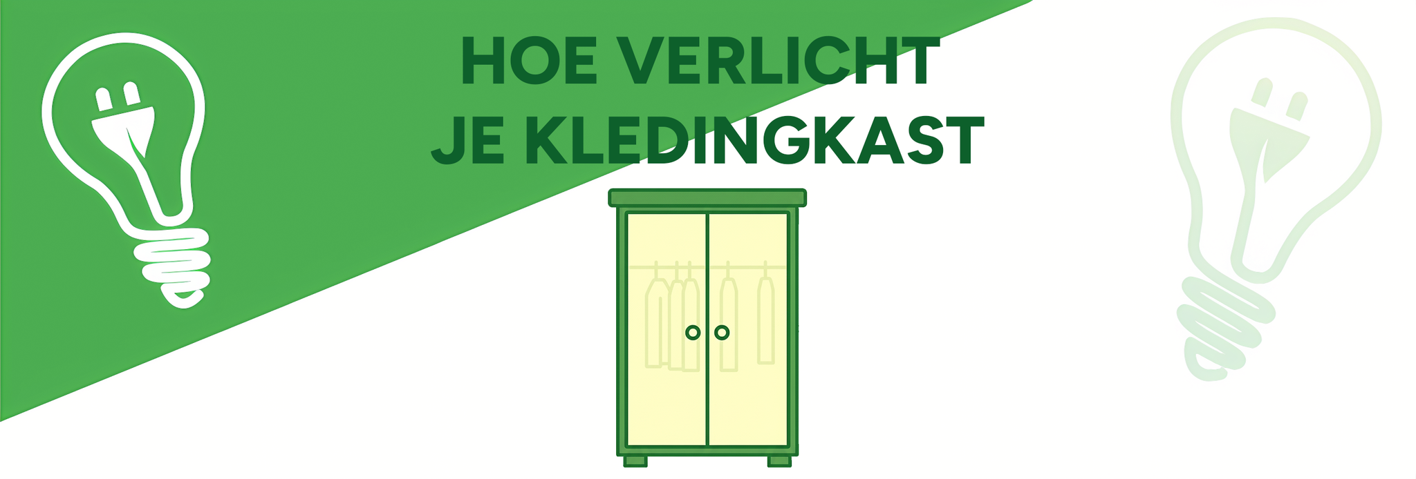 Hoe verlicht ik mijn kledingkast? Hoe verlicht ik mijn kledingkast?