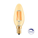 Braytron LED Filament Lamp - E14 C35 - 4W 360lm - 2200K Extra warm wit | Dimbaar Braytron LED Filament Lamp - E14 C35 - 4W 360lm - 2200K Extra warm wit | Dimbaar