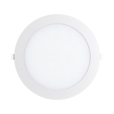 Braytron LED Inbouw Paneel Rond - 229mm - 18W 1760lm - 3000K/4000K/6000K - CCT - Wit | Zaagmaat 205mm