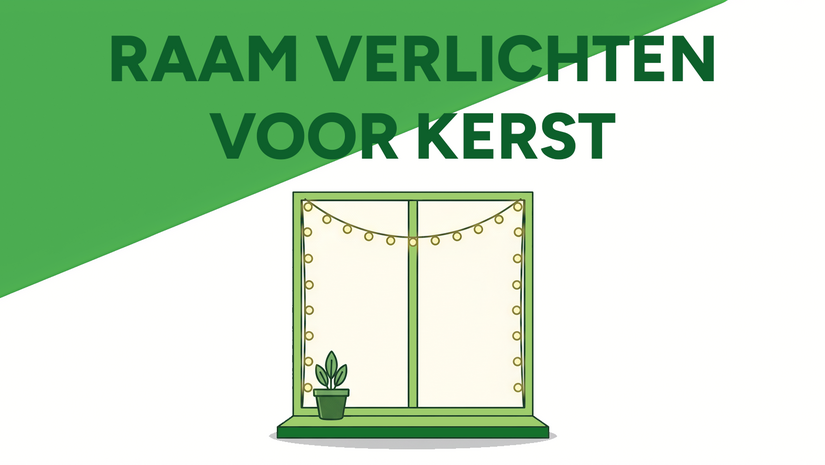 Hoe verlicht je je ramen voor Kerst?