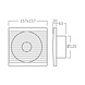 Braytron Badkamerventilator afzuigventilator - Zaagmaat 120mm - Buitenmaat 157mm - 16W - 35dB Braytron Badkamerventilator afzuigventilator - Zaagmaat 120mm - Buitenmaat 157mm - 16W - 35dB