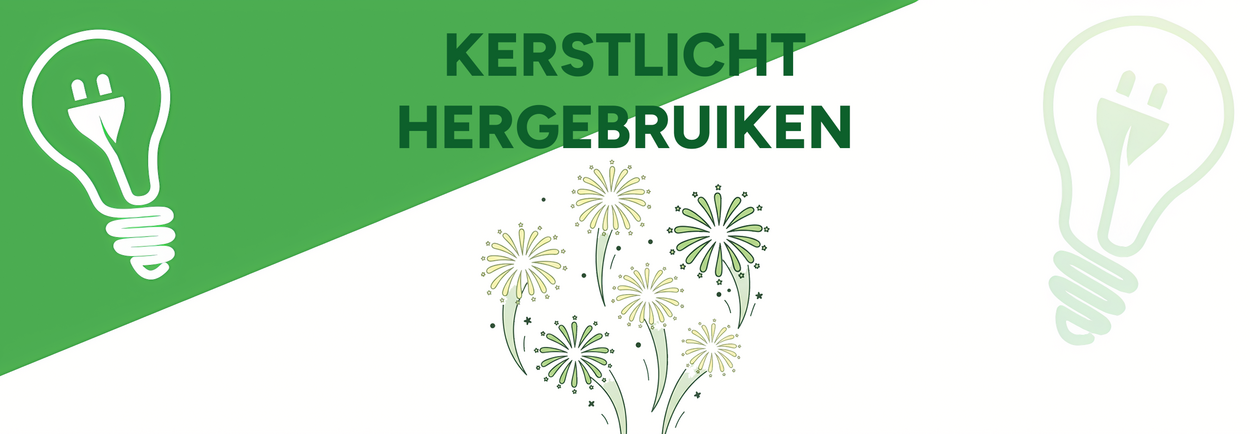 Hoe hergebruik je kerstverlichting voor oud en nieuw?