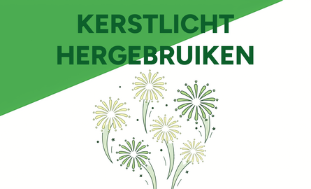 Hoe hergebruik je kerstverlichting voor oud en nieuw?