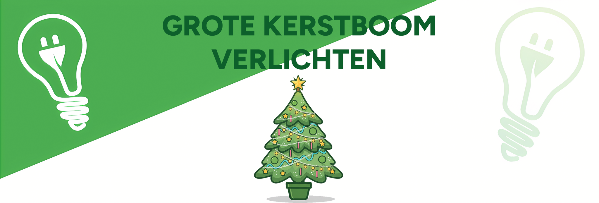 Hoe verlicht je een grote kerstboom? Hoe verlicht je een grote kerstboom?