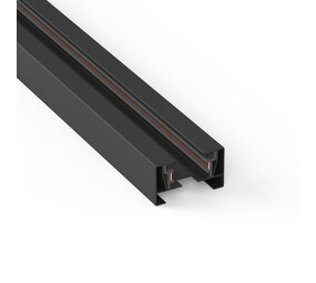 Braytron 1-Fase Spanningsrail - 100cm - incl. beginvoeding en eindkap - Zwart