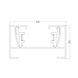 Braytron 1-Fase Spanningsrail - 1 meter | Zwart Braytron 1-Fase Spanningsrail - 1 meter | Zwart