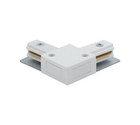 Braytron 1-Fase Spanningsrail - Hoekverbinding - Wit Braytron 1-Fase Spanningsrail - Hoekverbinding - Wit