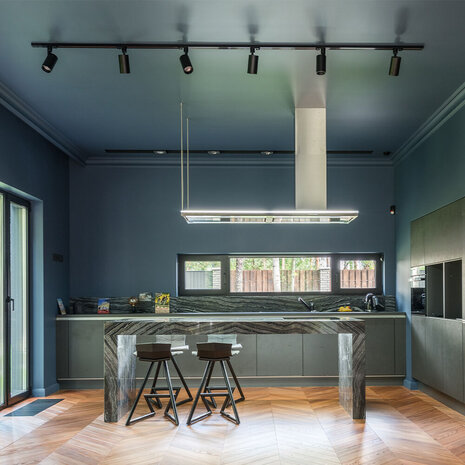 Braytron 1-Fase Spanningsrail - Railspot - GU10 - 57x100mm - Wit - Aluminium