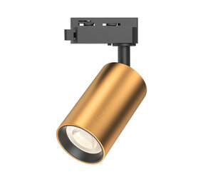Braytron 1-Fase Spanningsrail - Railspot - GU10 - 57x100mm - Goud - Aluminium Braytron 1-Fase Spanningsrail - Railspot - GU10 - 57x100mm - Goud - Aluminium