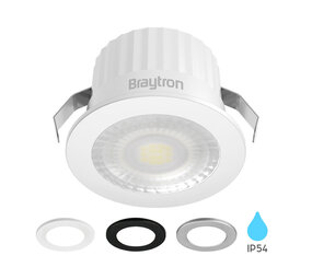 Braytron LED Inbouwspot mini - 44mm - 3W 210lm - 4000K Helder Wit - IP54 | Zaagmaat 32mm Braytron LED Inbouwspot mini - 44mm - 3W 210lm - 4000K Helder Wit - IP54 | Zaagmaat 32mm