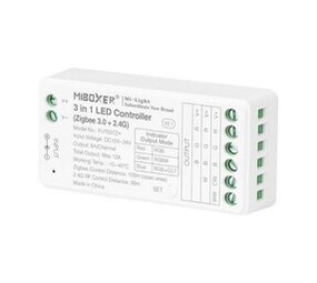 milight MiBoxer - Zigbee 3.0 - 12A  RGB/RGBW/RGB+CCT LED Controller - 12-24V - FUT037Z+