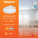 Braytron LED Inbouw Paneel Rond - 128mm - 6W 470lm - 3000K/4000K/6000K - CCT - Wit | Zaagmaat 110mm Braytron LED Inbouw Paneel Rond - 128mm - 6W 470lm - 3000K/4000K/6000K - CCT - Wit | Zaagmaat 110mm
