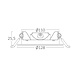Braytron LED Inbouw Paneel Rond - 128mm - 6W 470lm - 3000K/4000K/6000K - CCT - Wit | Zaagmaat 110mm Braytron LED Inbouw Paneel Rond - 128mm - 6W 470lm - 3000K/4000K/6000K - CCT - Wit | Zaagmaat 110mm
