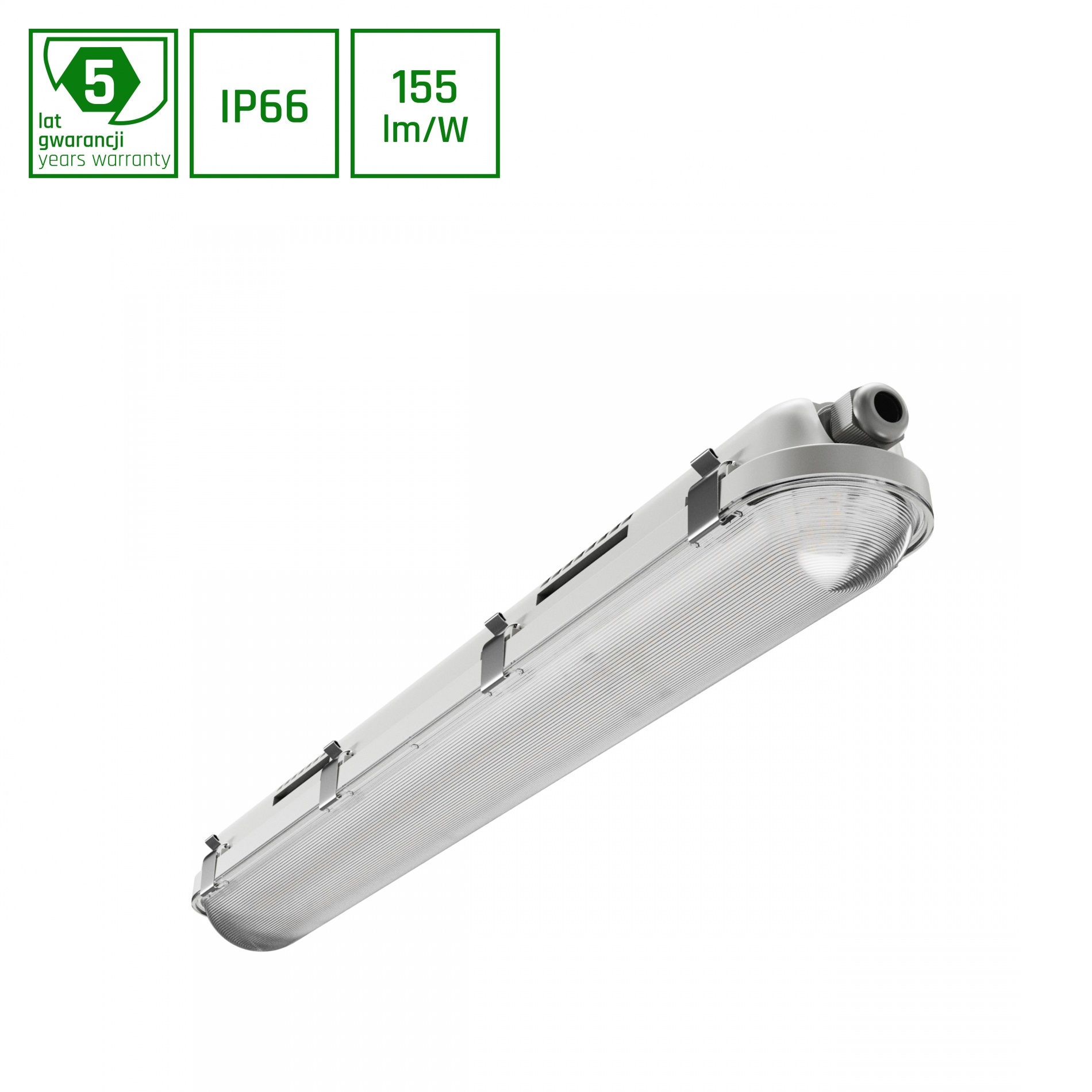 LED Montagebalk IP66 - 60cm Limea Pro Hermetic - 10W-21W ...