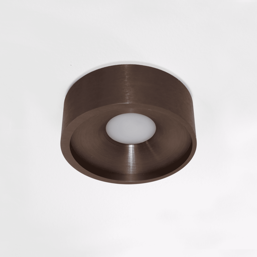 Artdelight designverlichting Plafondlamp Orlando Brons | 10W 2700K Dimb. IP20