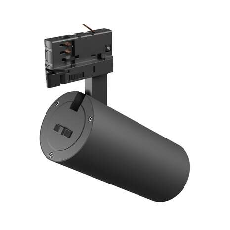 Spectrum LED Railspot ANDROMEDA PRIME - 24W - CCT 3000K/4000K/6000K - 113 lm/W - 25° Bundel - IP20 - Ø76x177x228mm - Zwart - 3-Fase Spectrum LED Railspot ANDROMEDA PRIME - 24W - CCT 3000K/4000K/6000K - 113 lm/W - 25° Bundel - IP20 - Ø76x177x228mm - Zwart - 3-Fase