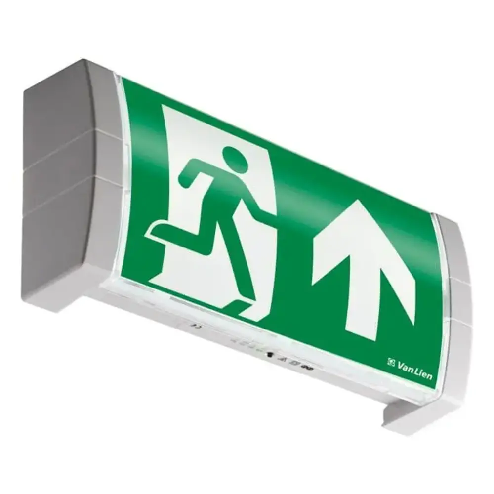 VanLien Noodverlichting: Vluchtwegsignalering  voor elk kantoor Previx Noodverlichting Opbouw | Zelfdiagnose | 5 Jaar Garantie