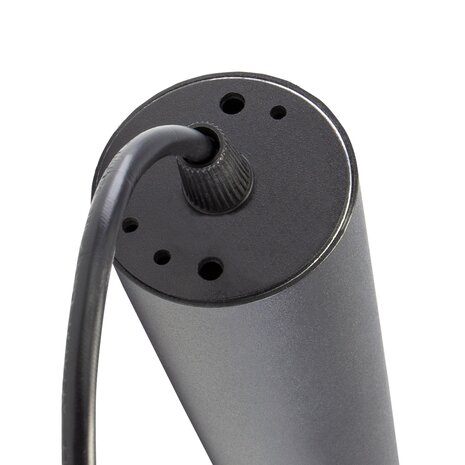 Spectrum LED Hanglamp - 1xGU10 - 500x40mm - 100cm pendel - Aluminium - Zwart Spectrum LED Hanglamp - 1xGU10 - 500x40mm - 100cm pendel - Aluminium - Zwart