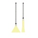Spectrum LED Hanglamp - 1xGU10 - 500x40mm - 100cm pendel - Aluminium - Zwart Spectrum LED Hanglamp - 1xGU10 - 500x40mm - 100cm pendel - Aluminium - Zwart