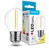 Modee LED Lamp E27 G45  - 1W 70lm - 2700K warm wit licht - glas Modee LED Lamp E27 G45  - 1W 70lm - 2700K warm wit licht - glas