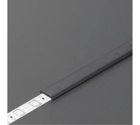Topmet Aluminium U-profiel SLIM - afdekkap Topmet Aluminium U-profiel SLIM - afdekkap