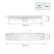 Spectrum LED plafondlamp 18W – 1820lm, 3000K/4000K, inbouw of opbouw