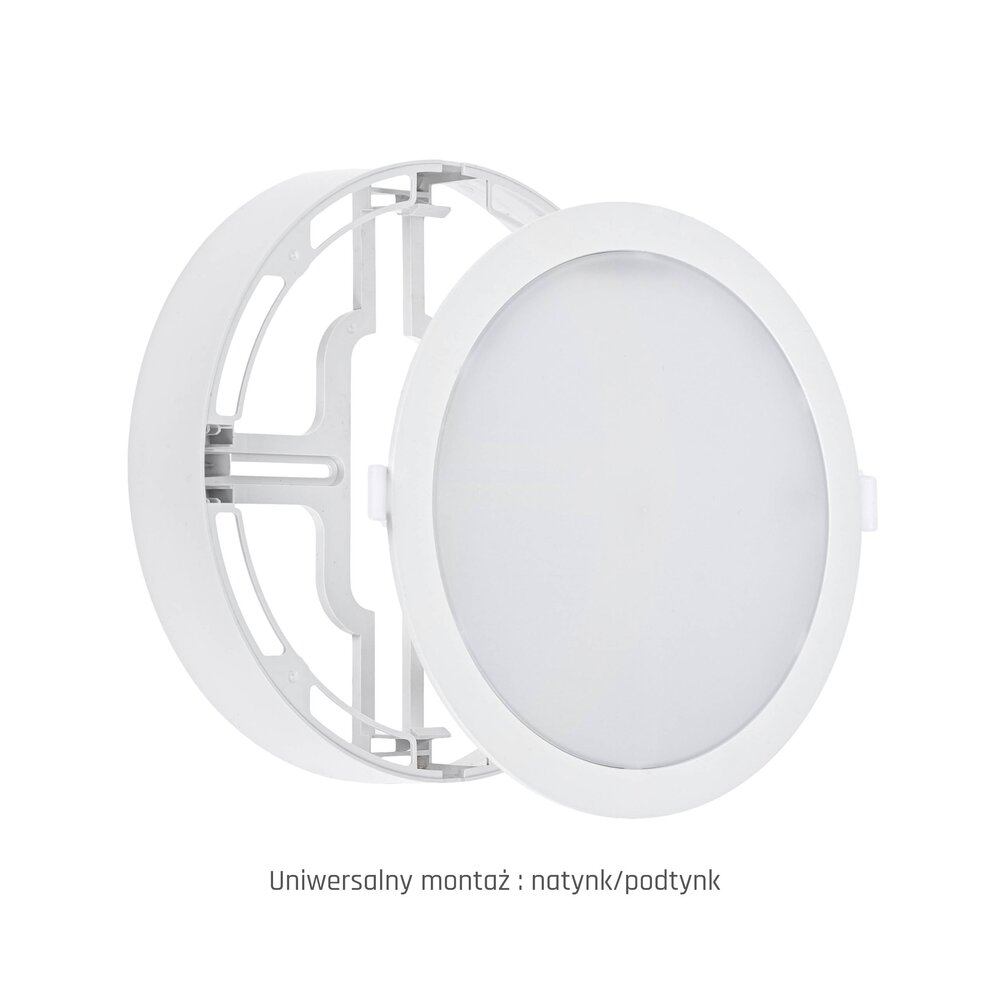 Spectrum LED plafondlamp 18W – 1820lm, 3000K/4000K, inbouw of opbouw