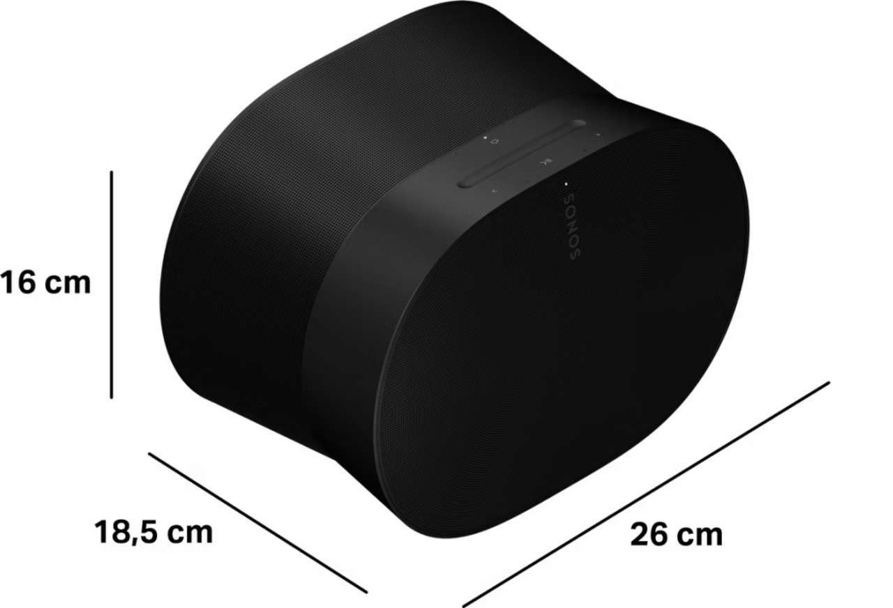 Sonos Era 300 - Premium Smart Speaker - Bluetooth/WiFi - Dolby Atmos | Zwart