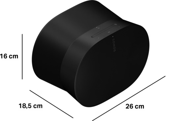 Sonos Era 300 - Premium Smart Speaker - Bluetooth/WiFi - Dolby Atmos | Zwart