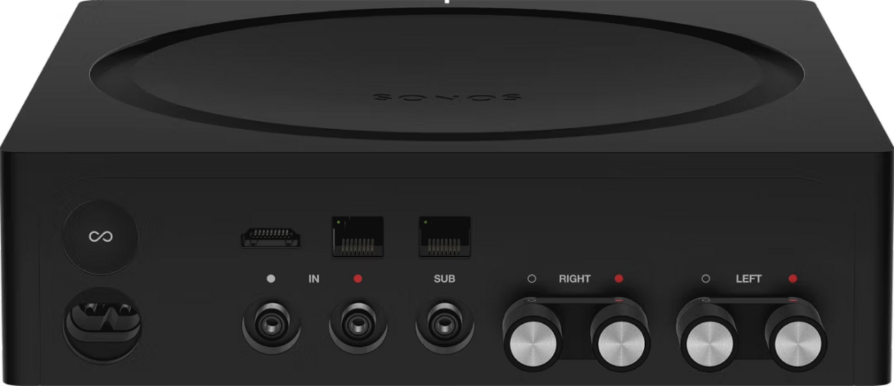 Sonos Amp - Versterker - WiFi/HDMI ARC - 125W per Kanaal | Zwart