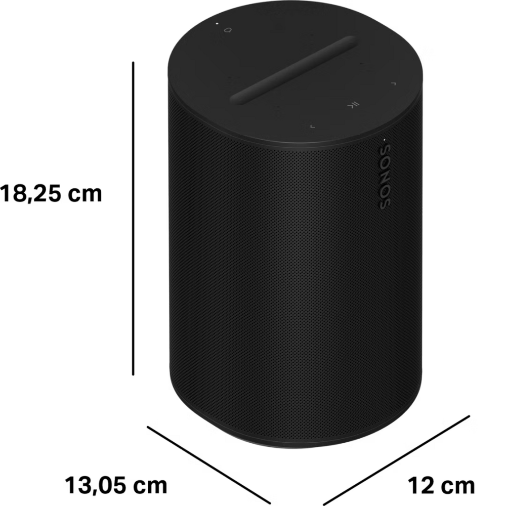 Sonos Era 100 - Smart Speaker - WiFi/Bluetooth | Zwart
