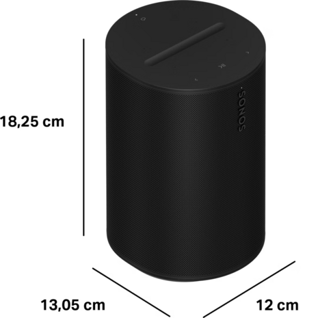 Sonos Era 100 - Smart Speaker - WiFi/Bluetooth | Zwart