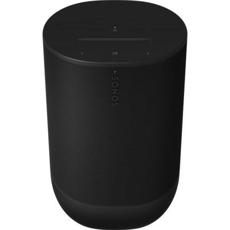 Sonos Move 2 - Draagbare Smart Speaker - WiFi/Bluetooth - IP56 - Zwart | Valbestendig