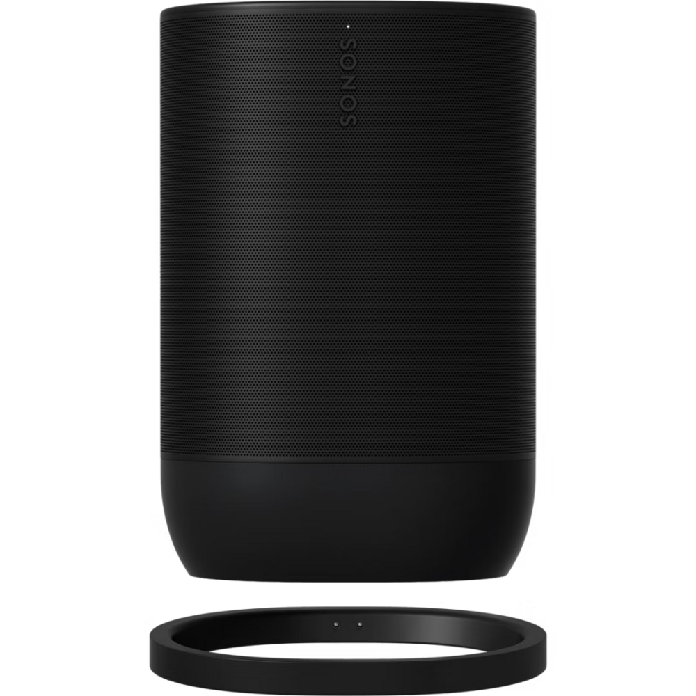 Sonos Move 2 - Draagbare Smart Speaker - WiFi/Bluetooth - IP56 - Zwart | Valbestendig