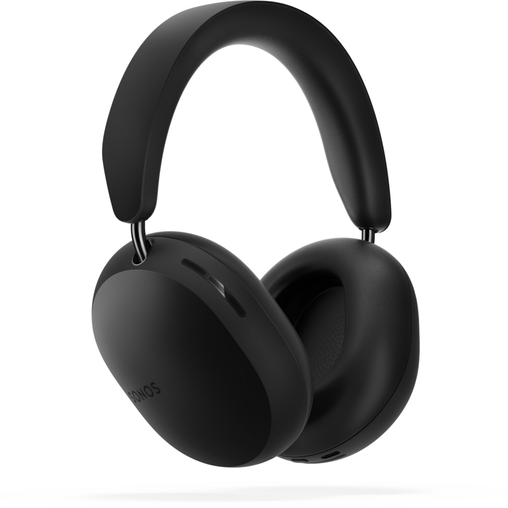 Sonos Ace - Koptelefoon - Bluetooth - Dolby Atmos - Ruimtelijke Audio - Active noise cancelation - Zwart | 30 uur Batterijduur
