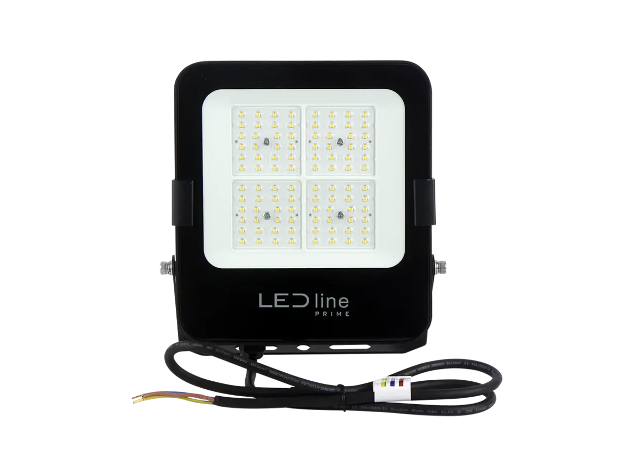 LED Line LED Breedstraler IP66 - Zwart PRIME - Schijnwerper 120 Graden - 50W 7000Lm - 4000K 840 Helder wit | 5 jaar garantie