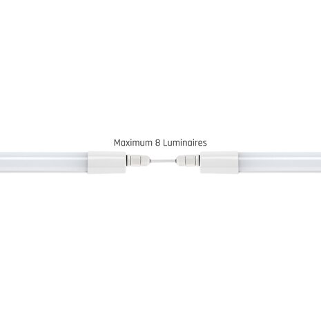 LCB LED Armatuur Limea - 150cm 45W 115lm p/w - 4000K 840 - IP65 spatwaterdicht - Doorkoppelbaar - Copy