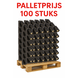ACTIE PALLETPRIJS 100x – LED Bedlamp / Wandlamp – Zwart – GU10 – 5W 450lm – 3000K Warm Wit – Inclusief USB A + C Oplaadpunt