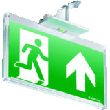 VanLien Noodverlichting: Vluchtwegsignalering  voor elk kantoor Evago DIP-22 Noodverlichting Inbouw LED | 22m