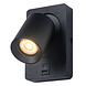 Artdelight designverlichting LED Bedlamp Wandlamp Zwart - GU10 - Incl oplaadpunt USB A + C Artdelight designverlichting LED Bedlamp Wandlamp Zwart - GU10 - Incl oplaadpunt USB A + C