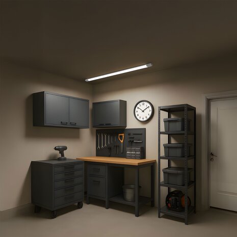 Spectrum LED Waterdichte Montagebalk Limea Hermetic 36W 4300lm - 830-840-860 CCT | 120cm Spectrum LED Waterdichte Montagebalk Limea Hermetic 36W 4300lm - 830-840-860 CCT | 120cm