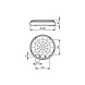 Philips LED Bulkhead Plafond / Wandlamp IP65 - 390MM - 11-27W - 1400-4050Lm - 2700K - 3000K - 4000K | Multi Lumen & Color Switch - IK10 | 5 Jaar Garantie Philips LED Bulkhead Plafond / Wandlamp IP65 - 390MM - 11-27W - 1400-4050Lm - 2700K - 3000K - 4000K | Multi Lumen & Color Switch - IK10 | 5 Jaar Garantie